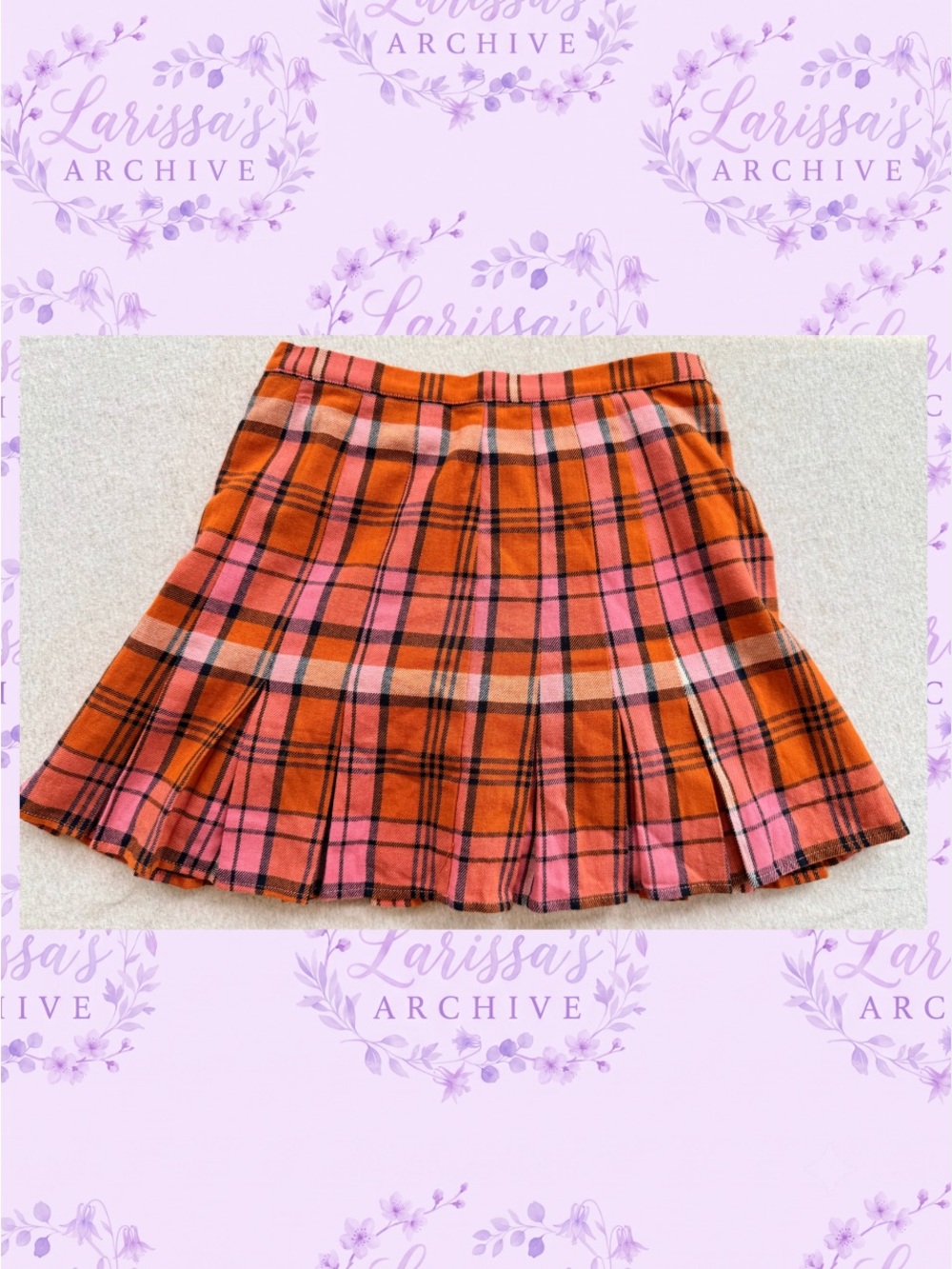 Sugar Thrillz Dolls Kill Real Everlasting Love Plaid Pleated Skirt XS (Fits XXS) - Picture 11 of 16